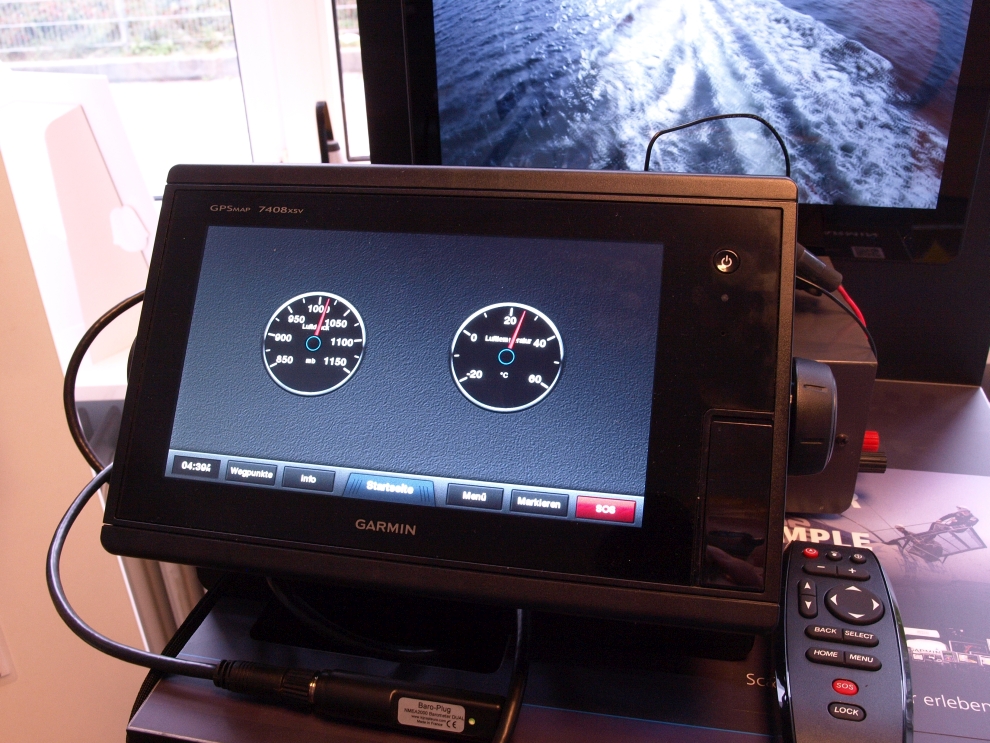 GPSmap 74xx Instrumentenanzeige