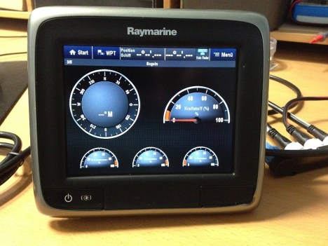 a65 Treibstoff Anzeige