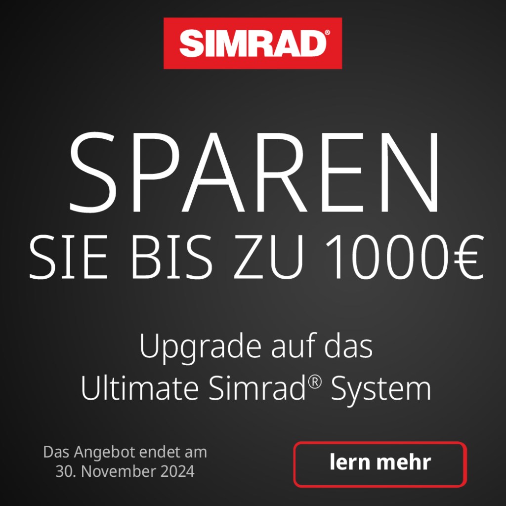 Simrad Cashback Aktion: Ultimate Simrad System 2024 – So holen Sie sich Ihre&nbsp;Erstattung!