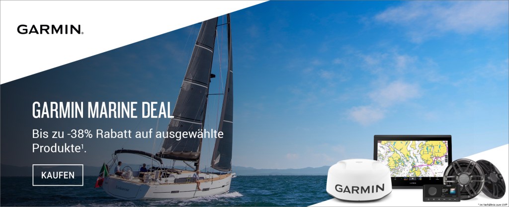 Kein Aprilscherz: Garmin Marine Deal – Bis zu 38 %&nbsp;sparen!
