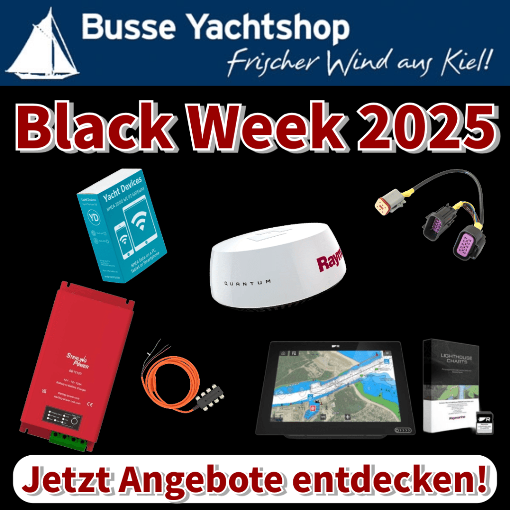 ⚓️ Black Week beim Busse Yachtshop – starke Angebote vom 22.11. bis&nbsp;01.12.2025!