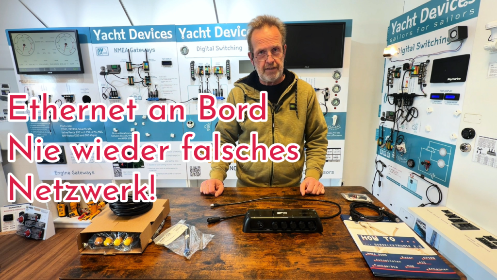 ⚓️ Bordnetzwerke verstehen: NMEA2000 vs. Ethernet einfach&nbsp;erklärt